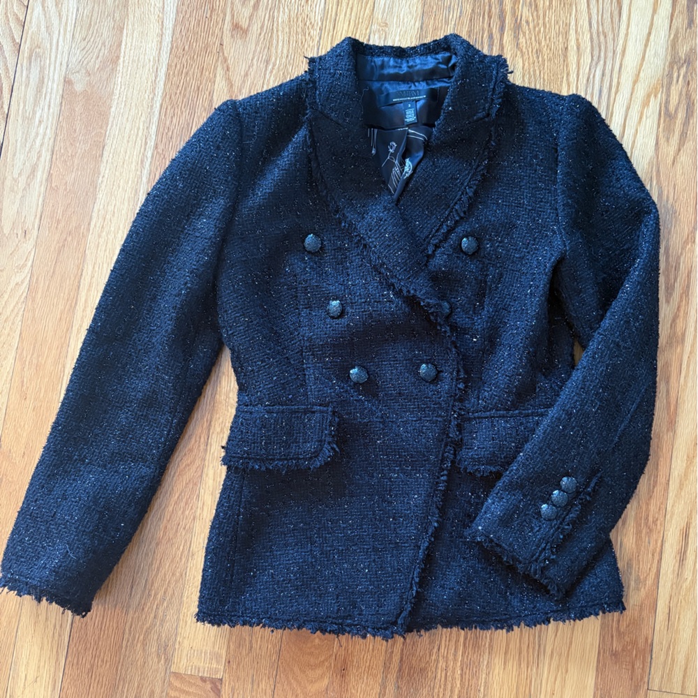 Shimmery Black Blazer from White House Black Market